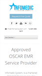Mobile Screenshot of infomedicsystem.com